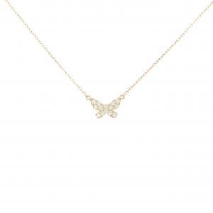 アーカー バタフライ ネックレス 0.06CT