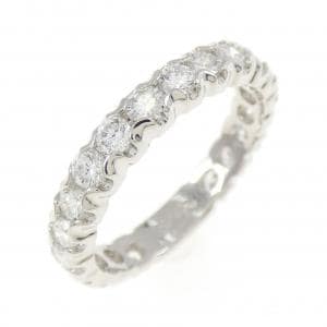 PT900 ハーフエタニティ ダイヤモンド リング 1.02CT
