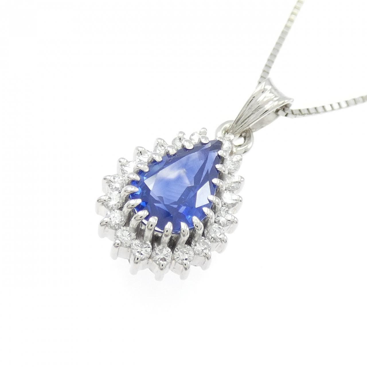 PT900/PT850 サファイヤ ネックレス 1.41CT