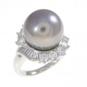 PT900 黒蝶パール リング 12.7mm