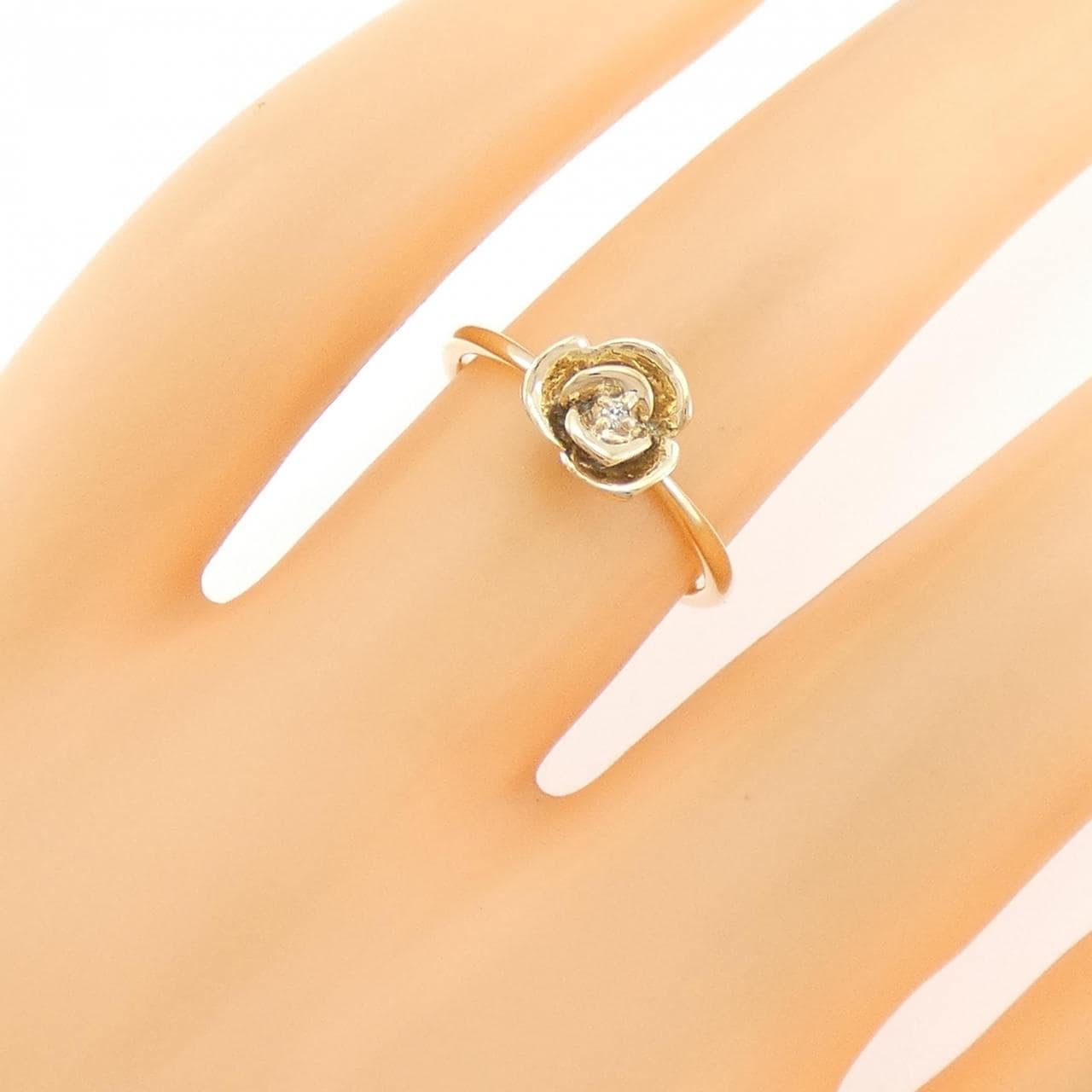 エテ ローズ ダイヤモンド リング 0.006CT