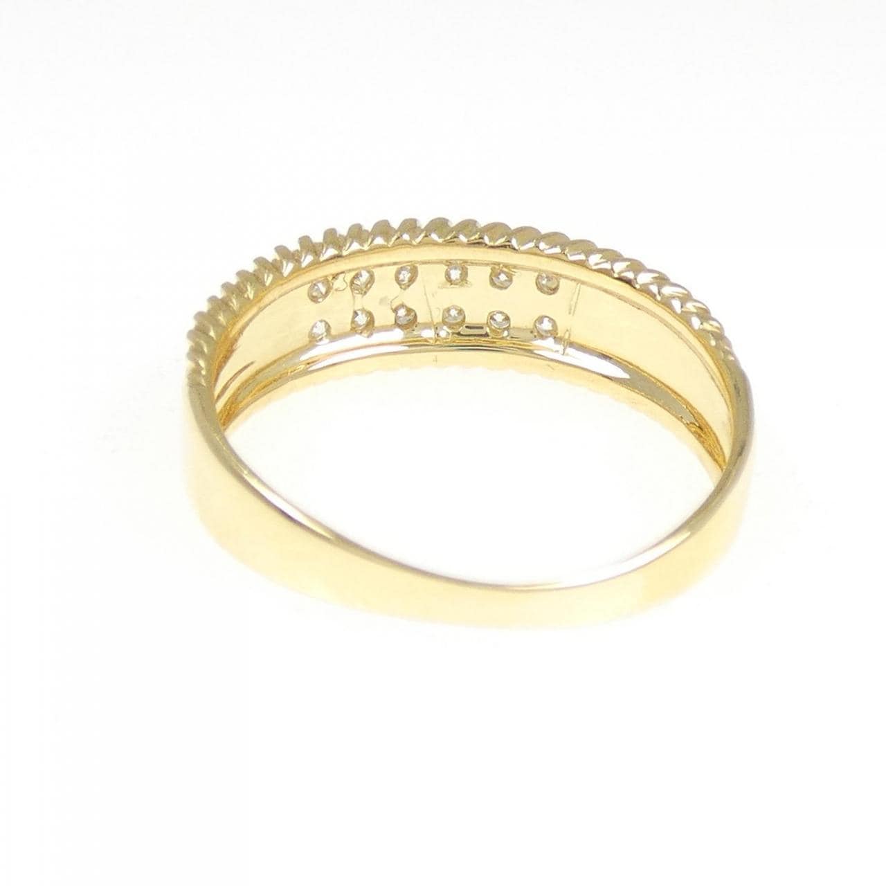 K18YG ダイヤモンド リング 0.22CT