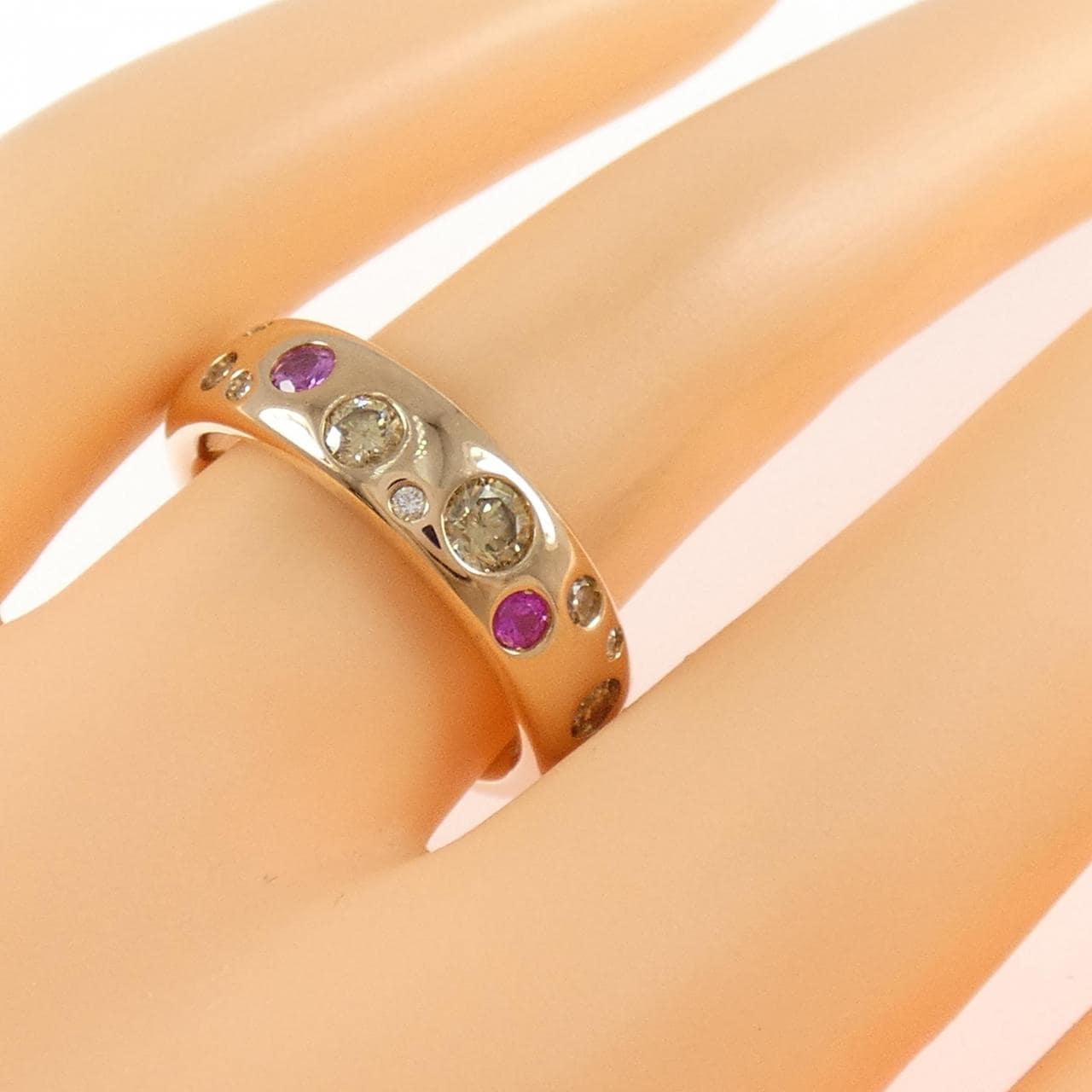 カシケイ サファイヤ リング 0.35CT
