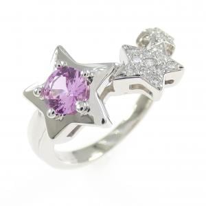 PT900 スター サファイヤ リング 0.38CT