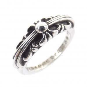 クロムハーツ CHROME HEARTS BABY CLSC FLORAL CRS ベイビークラシックフローラルクロス 207146023SLVXXX001 RING