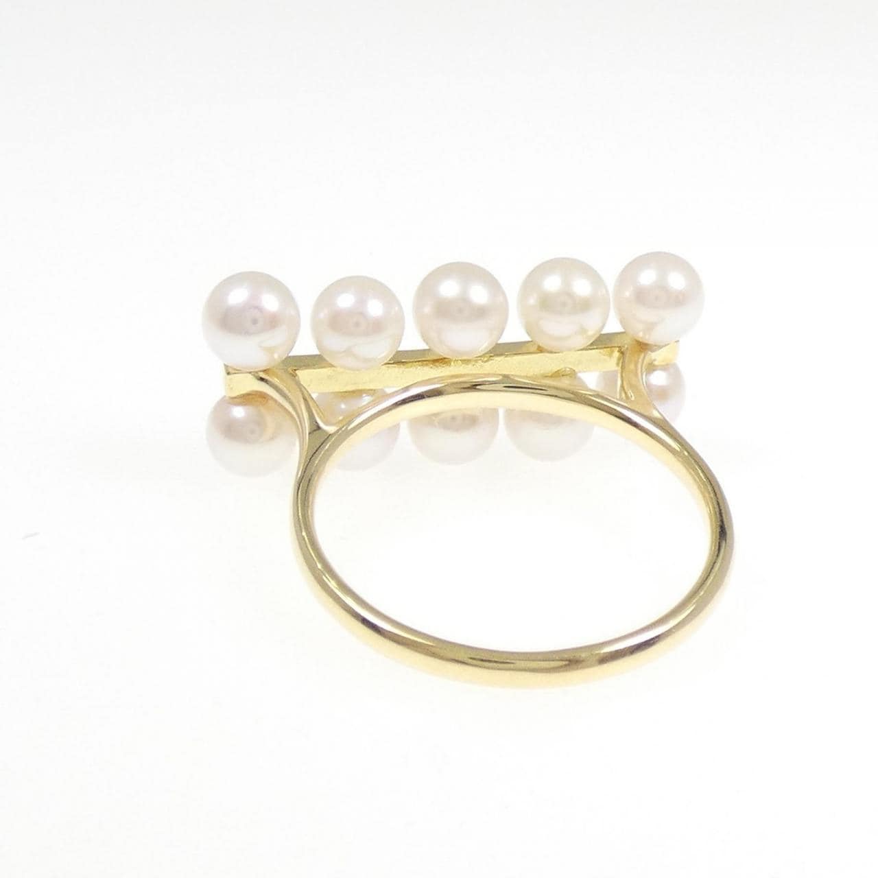 K18YG アコヤパール リング