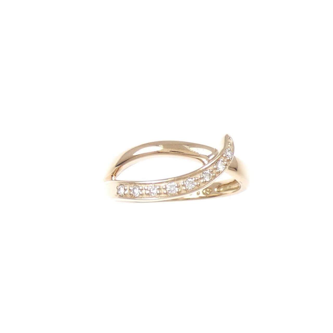 K18PG ダイヤモンド リング 0.06CT