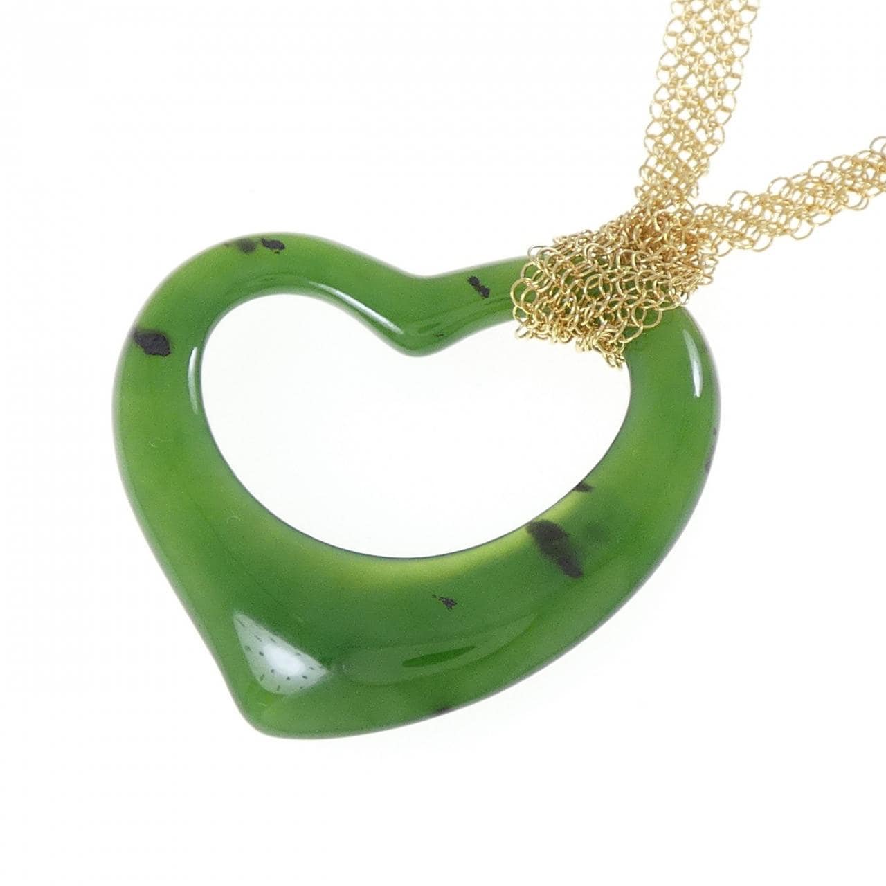 ティファニー ネフライトジェイド ネックレス