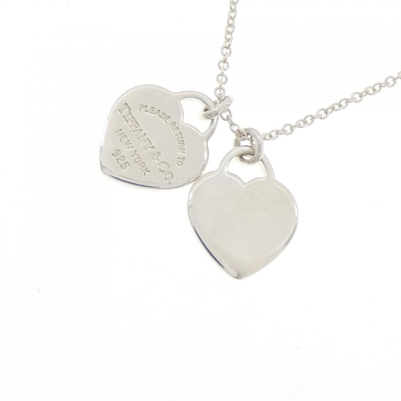 ティファニー リターントゥティファニー ダブルハート ミニ ネックレス