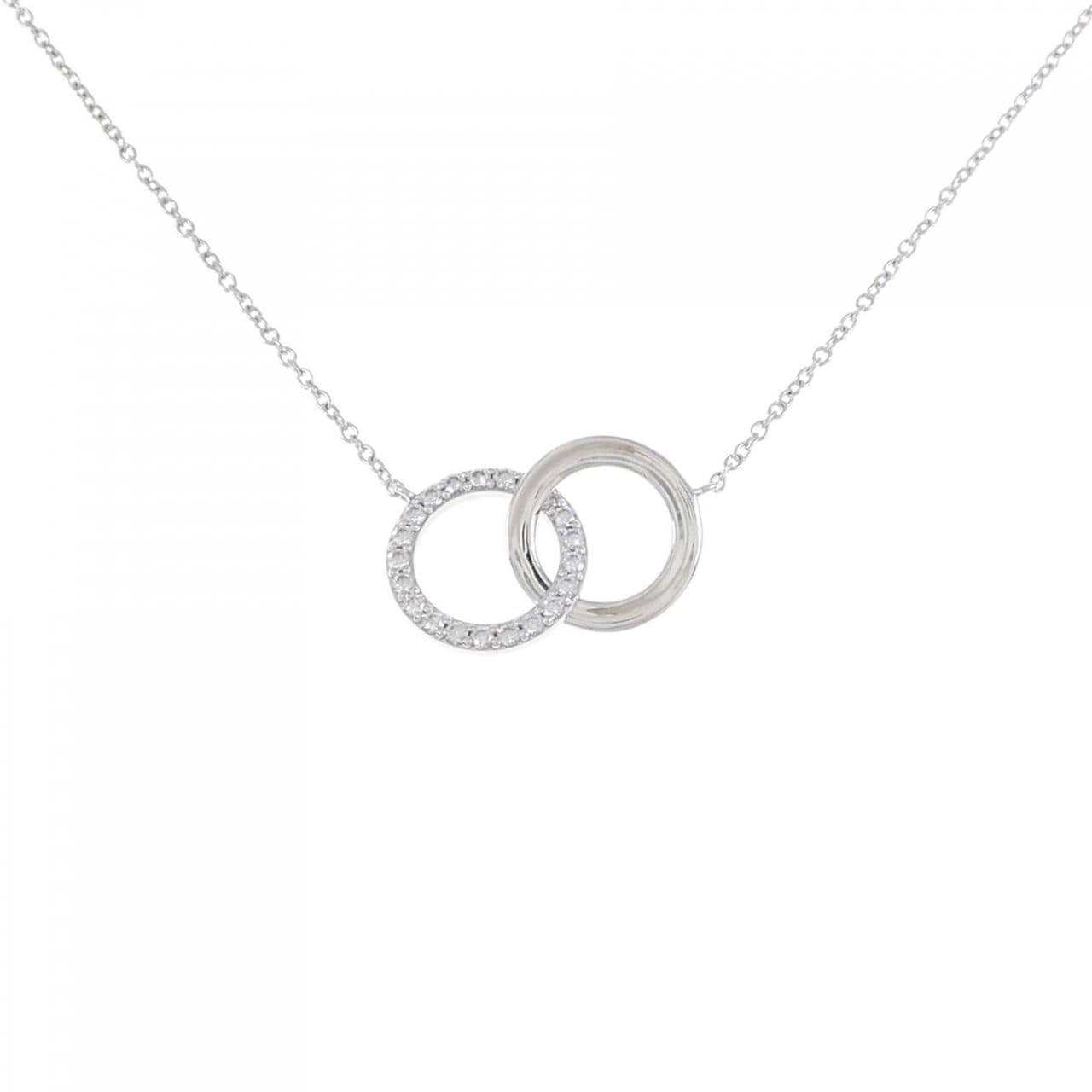 TIFFANY 1837 Double Interlocking Circle Necklace