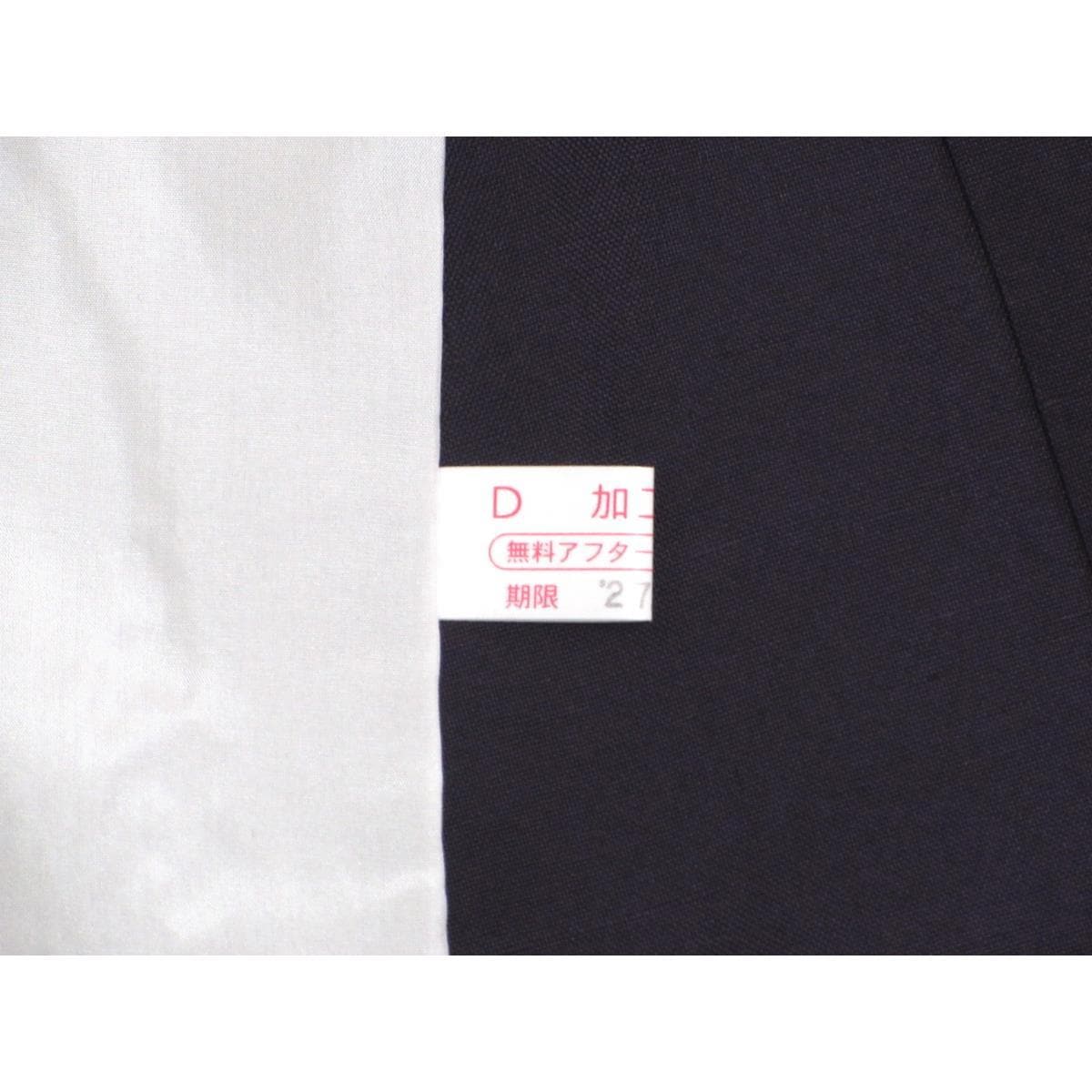 【未使用品】単衣　紬織訪問着　友禅金彩加工　ボカシ染　身幅３Ｌ寸