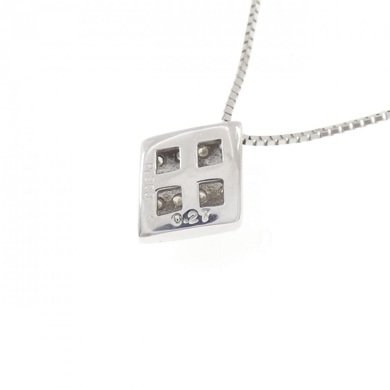 PT900/PT850 ダイヤモンド ネックレス 0.27CT