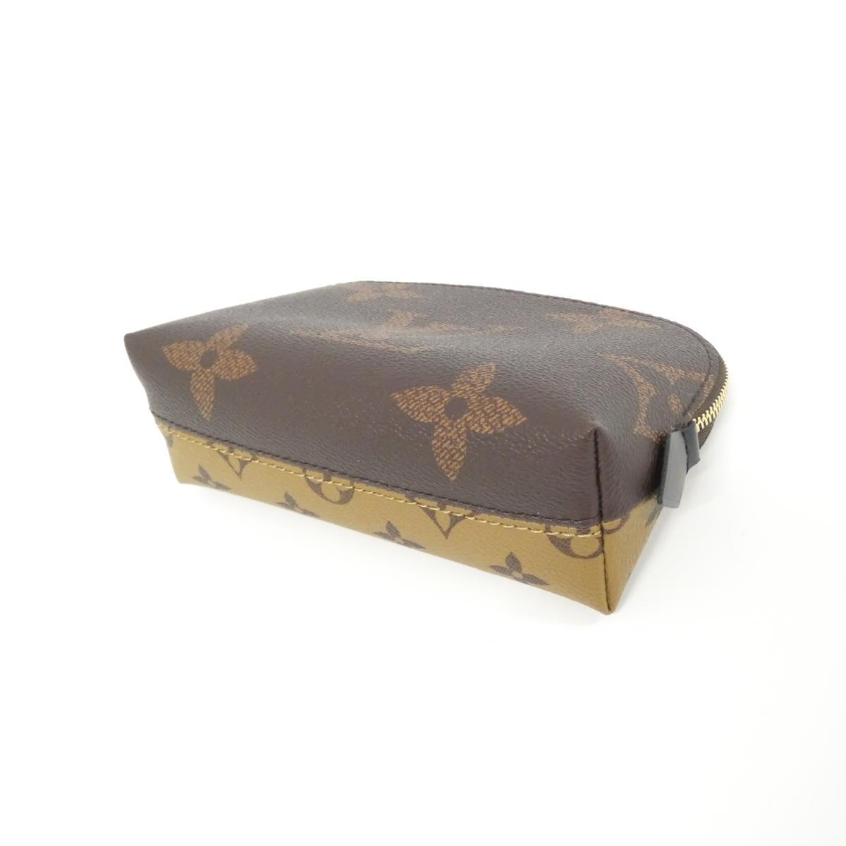 [Unused items] LOUIS VUITTON Monogram Reverse Pochette Cosmetic PM M11249 Pouch