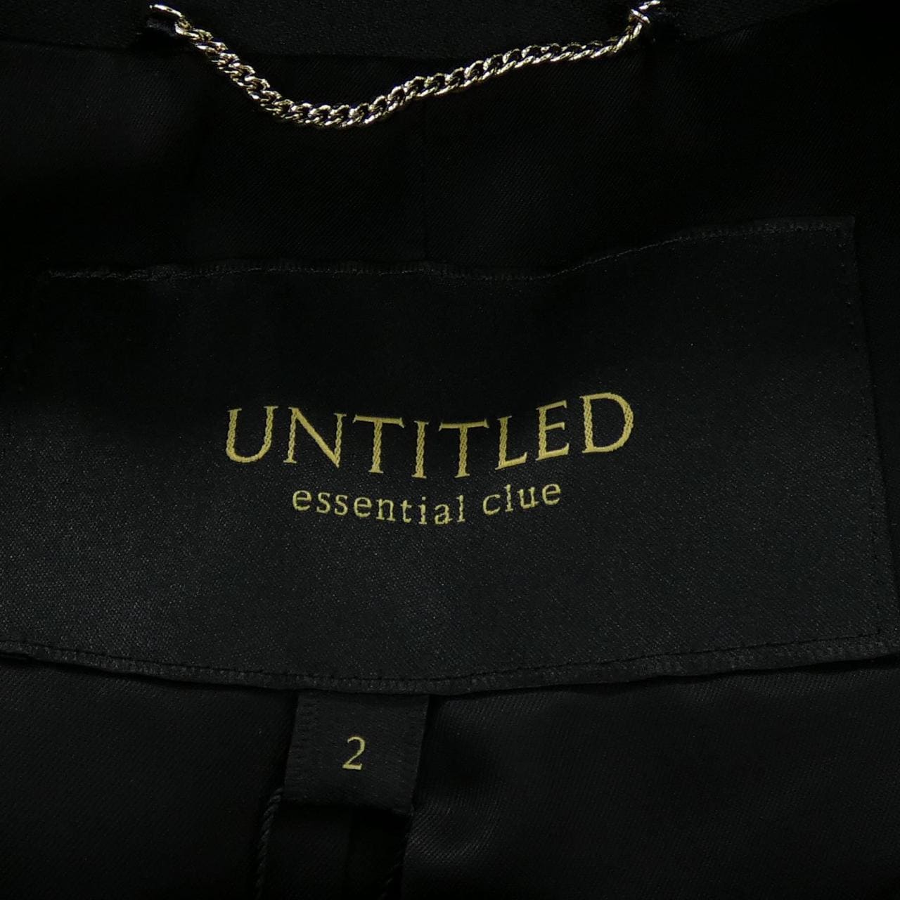 アンタイトル UNTITLED コート