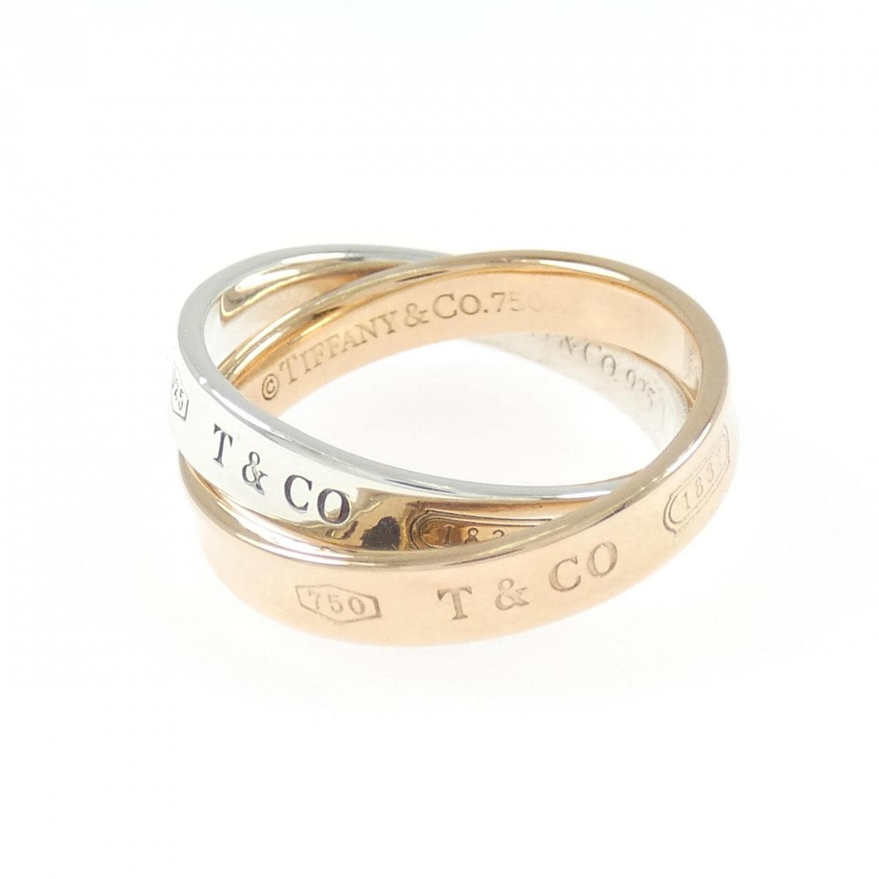 ティファニー 1837 インターロッキング サークル リング