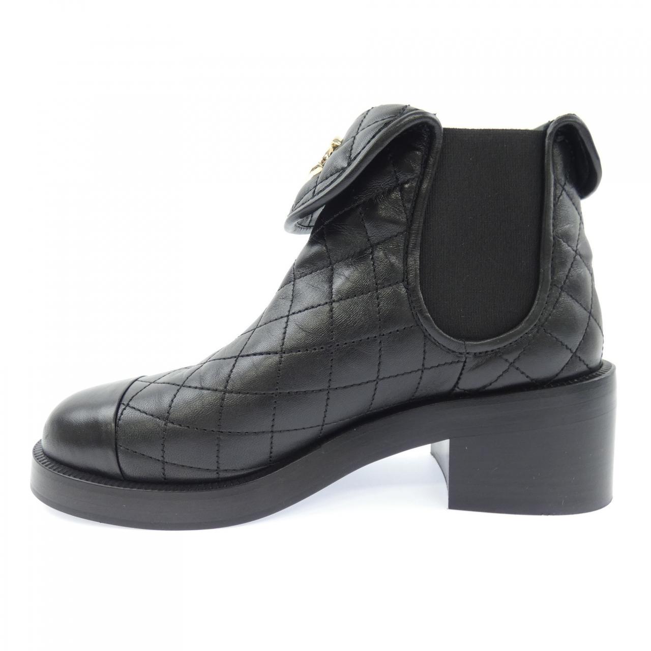 シャネル CHANEL アンクルブーツ ANKLE BOOTS ターンロック G45144B14037 ブーツ