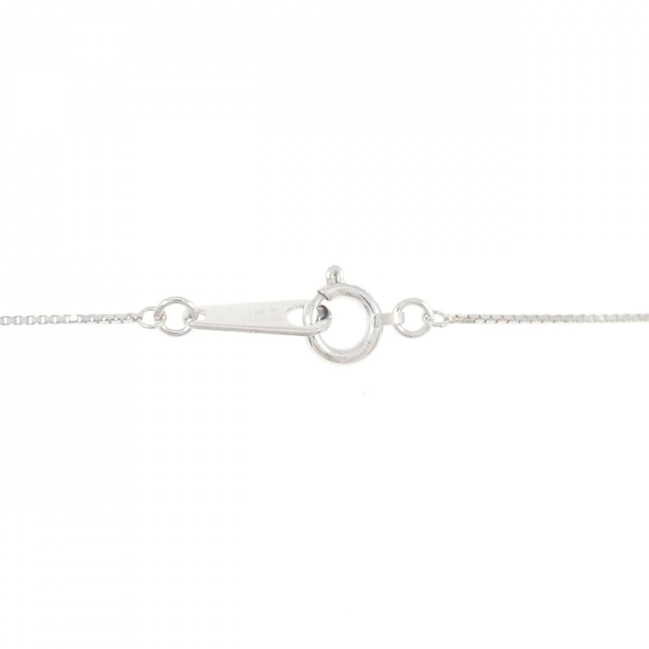 K18WG ダイヤモンド ネックレス 0.27CT