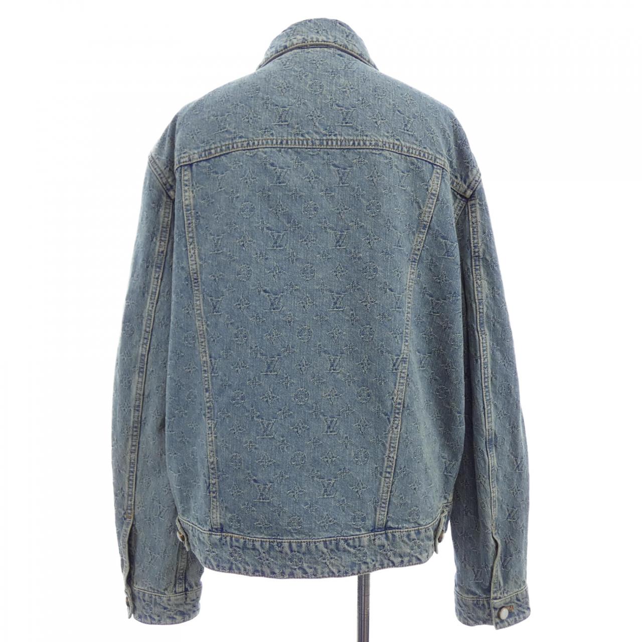 ルイヴィトン LOUIS VUITTON モノグラムジャカードデニムジャケット HRA79WUZD デニムジャケット