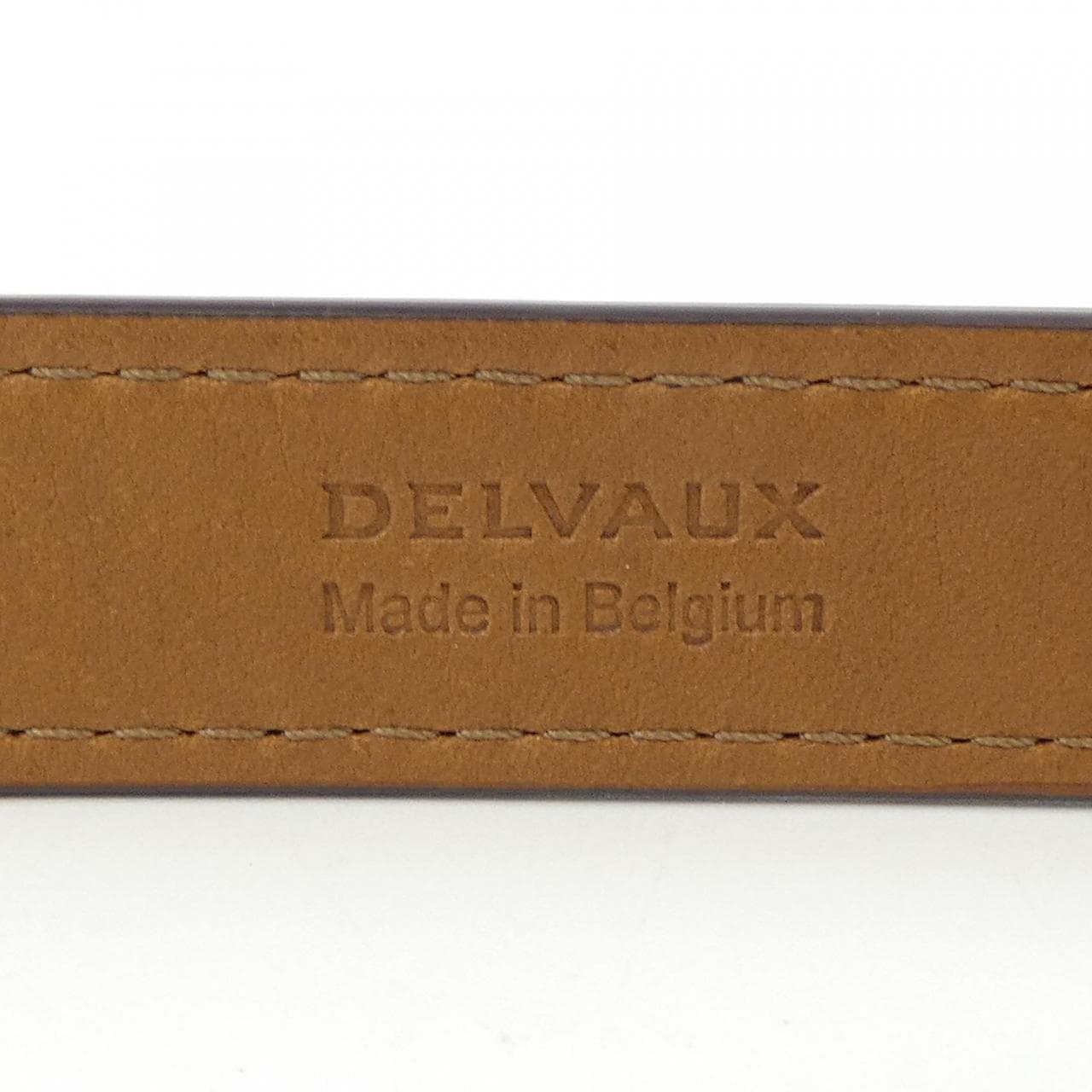 デルボー DELVAUX THIN ADJUSTABLE LONG STRAP AN0033ANF030BDO STRAP
