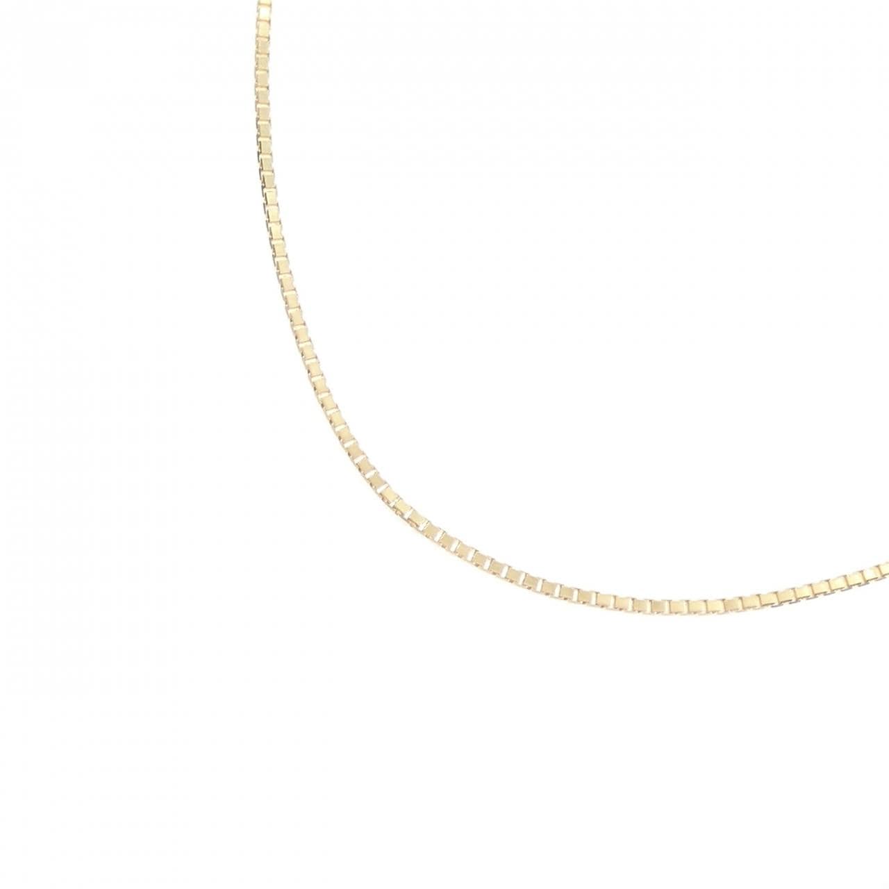 K18YG Venetian chain necklace