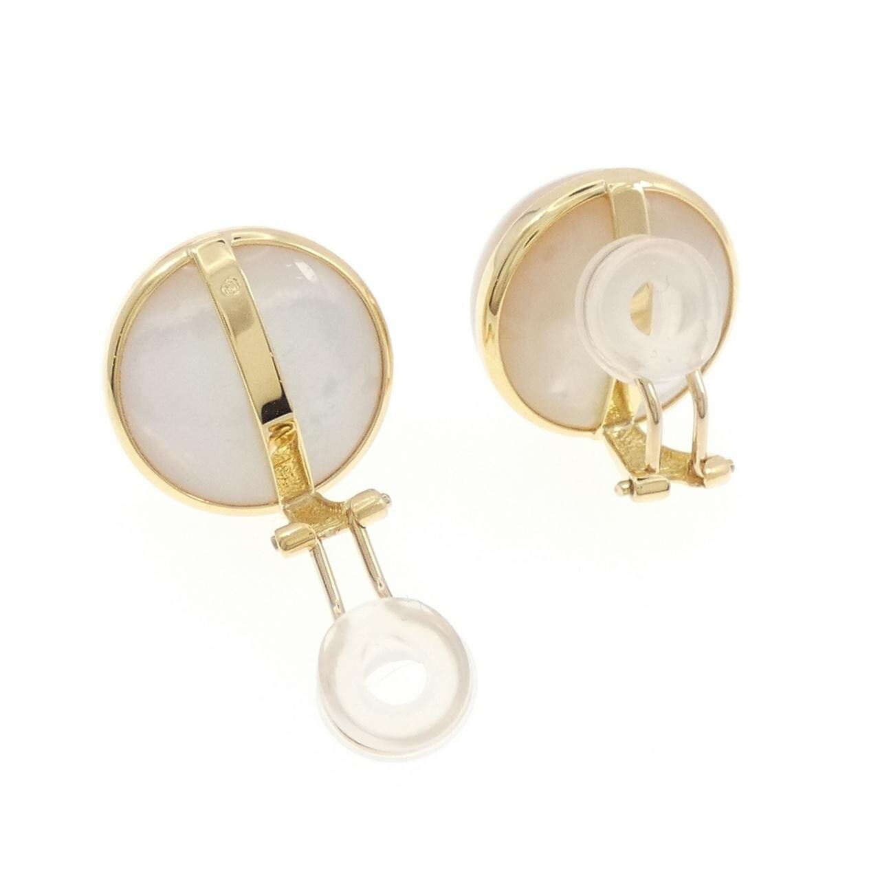 Tasaki mabe pearl earrings