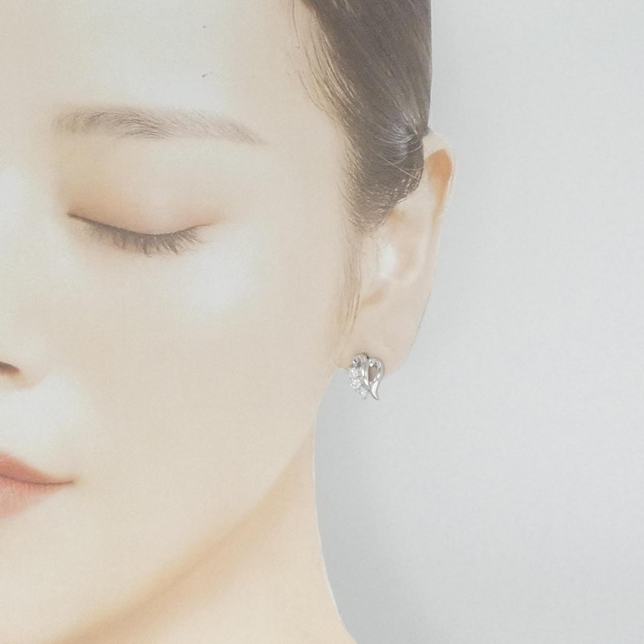 PT ダイヤモンド ピアス 0.50CT