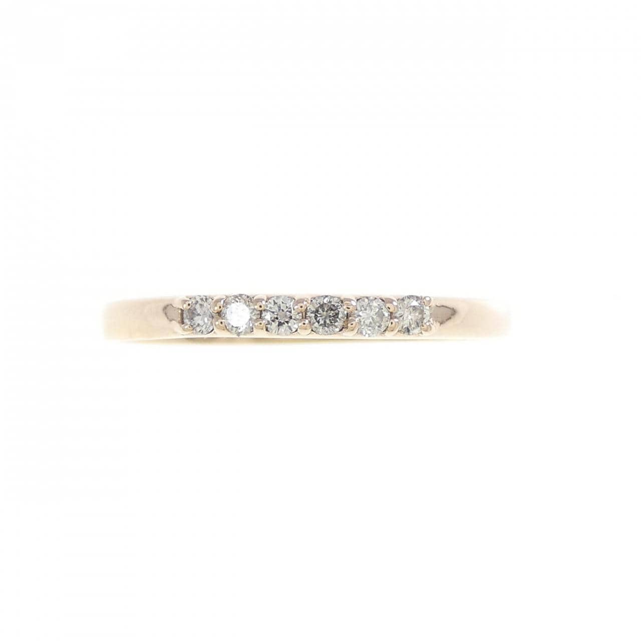 K18PG ダイヤモンド リング 0.10CT