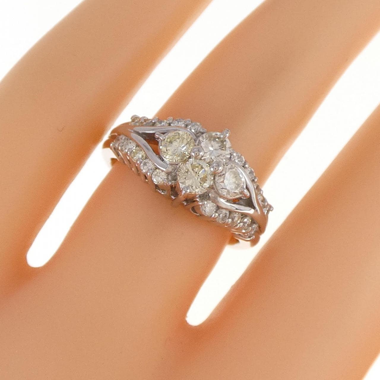 PT ダイヤモンド リング 1.00CT