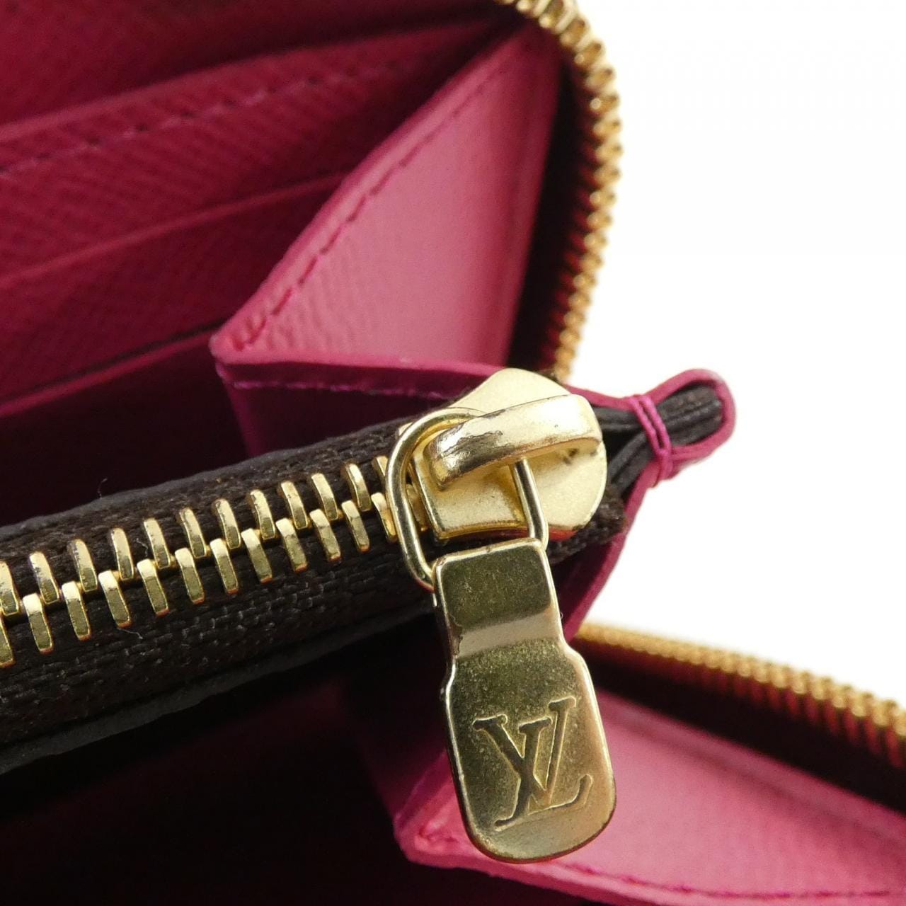 LOUIS VUITTON Monogram Portefeuille Clemence M64201 Wallet