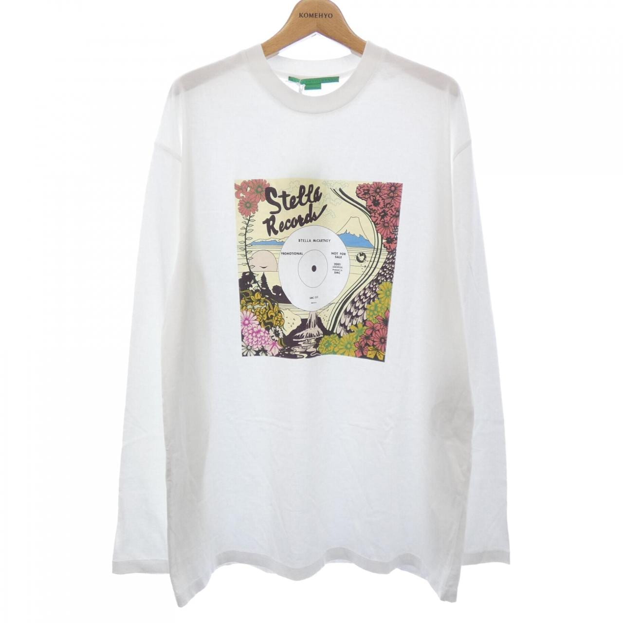 ステラマッカートニー STELLA MCCARTNEY レコードロンティ Tシャツ