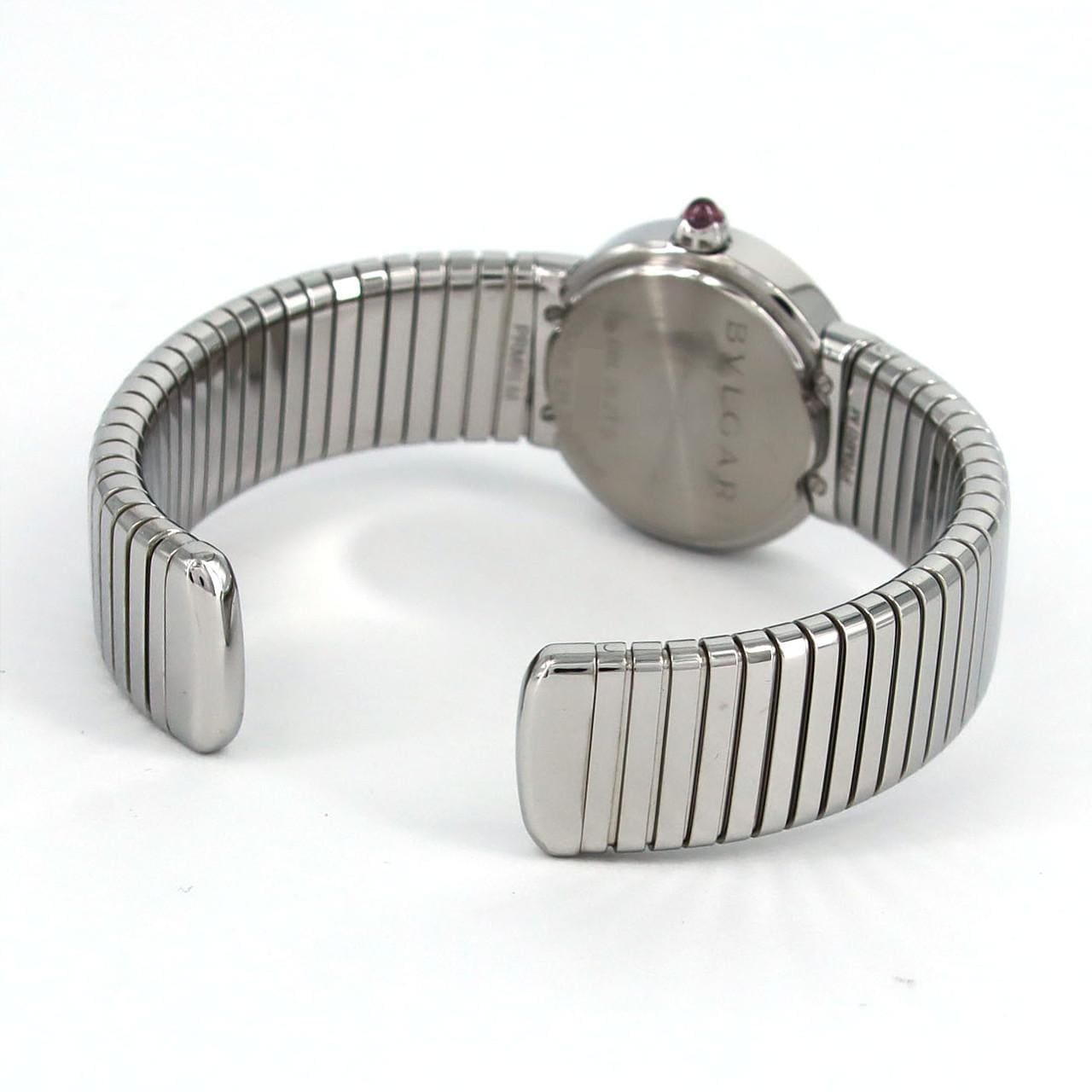 【新品】BVLGARI BVLGARI Tubogas 中 BBL262TS BVLGARI BBL262TBSS 不銹鋼石英