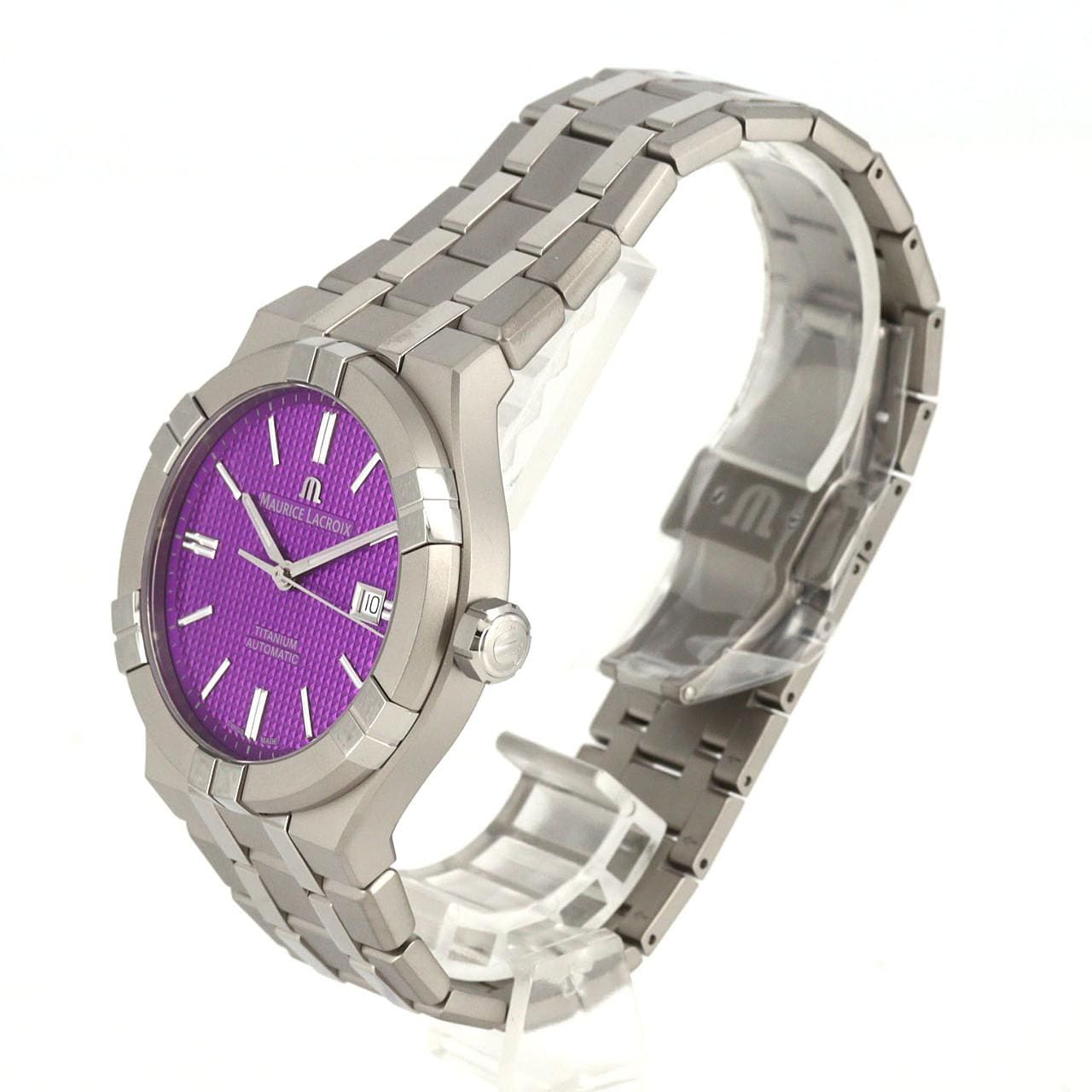 【新品】モーリス･ラクロア アイコンオートマティック TI AI6008-TT032-430-1 TI 自動巻