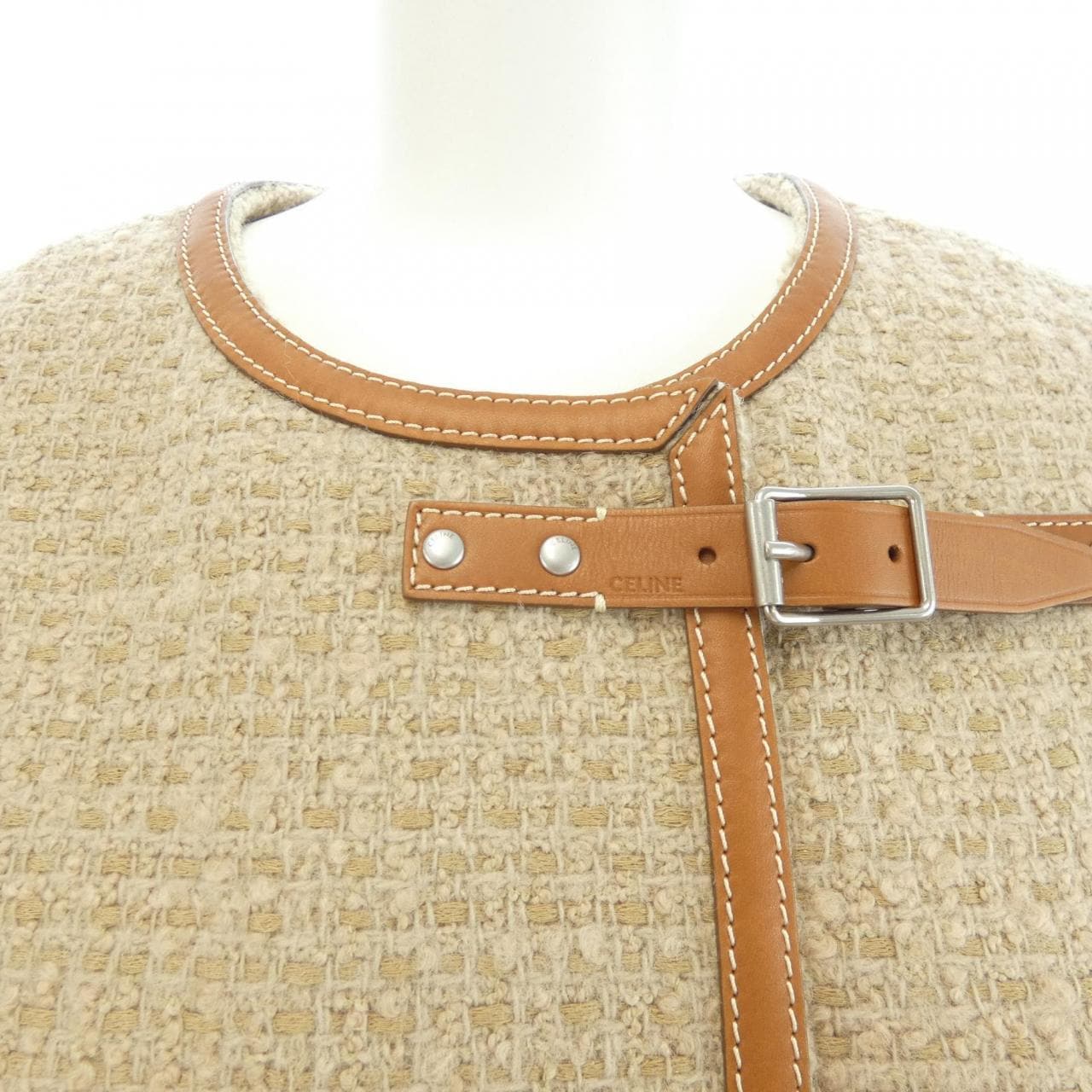 セリーヌ CELINE 2V70G764L ノーカラージャケット