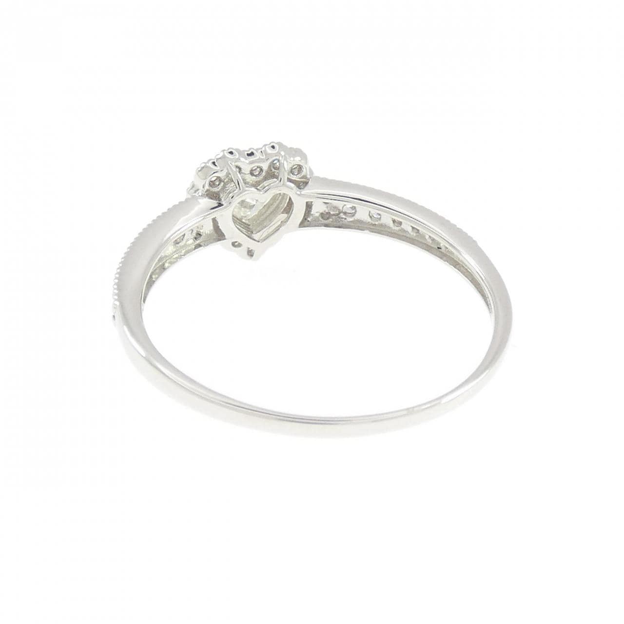 PT950 ハート ダイヤモンド リング 0.50CT