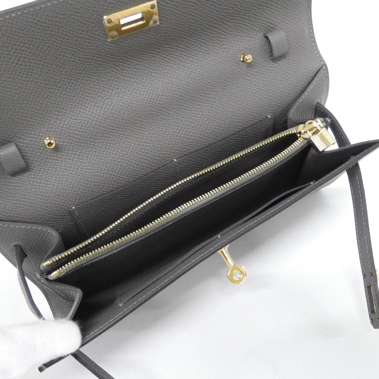 エルメス ケリー クラシック トゥー ゴー 080253CC ショルダーウォレット