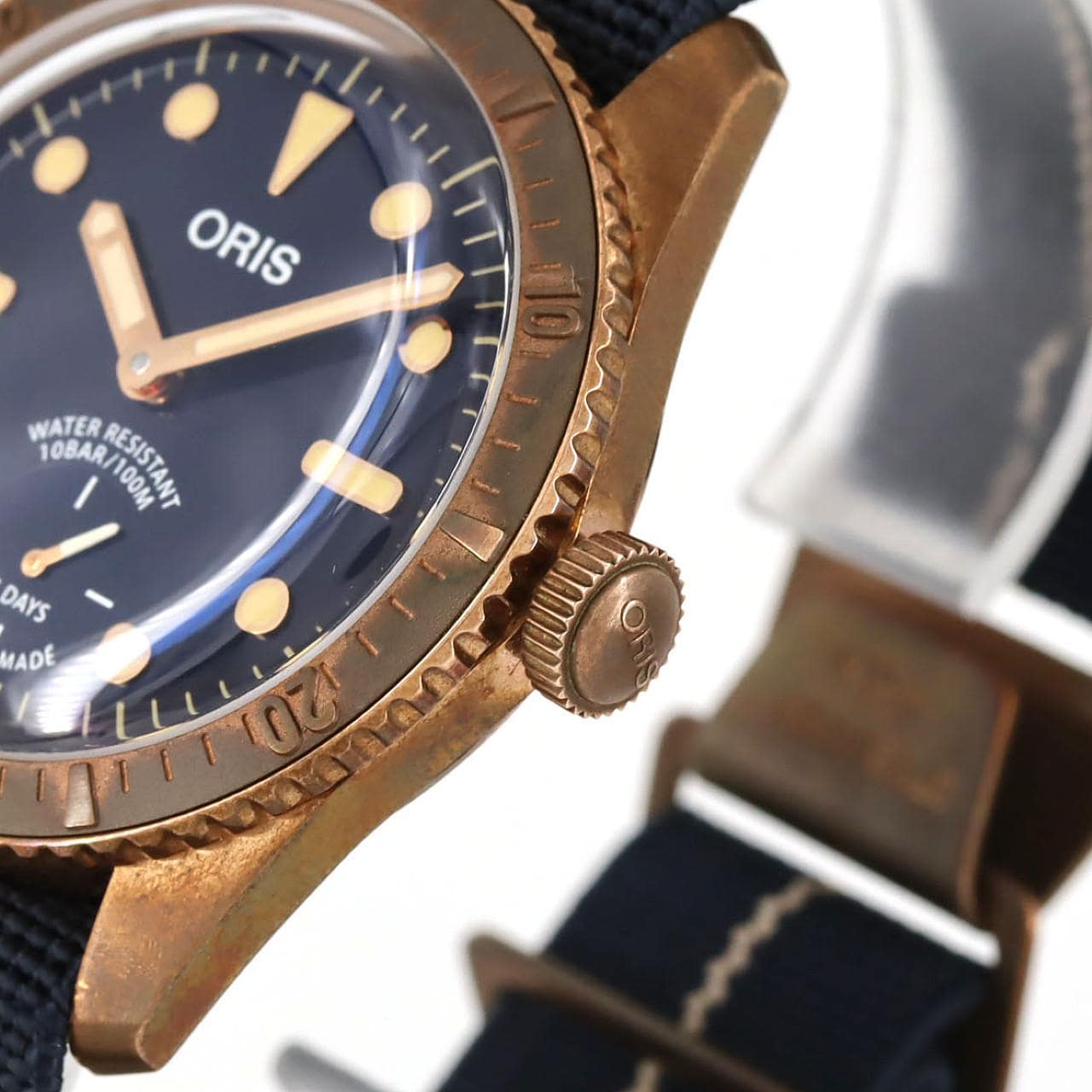 オリス カール･ブラシア キャリバー401 LIMITED 01 401 7764 3185-Set ブロンズ 自動巻