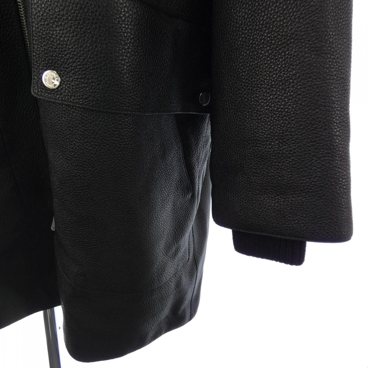 エルメス HERMES クルー･ド･セル 4H1122D2 レザーコート