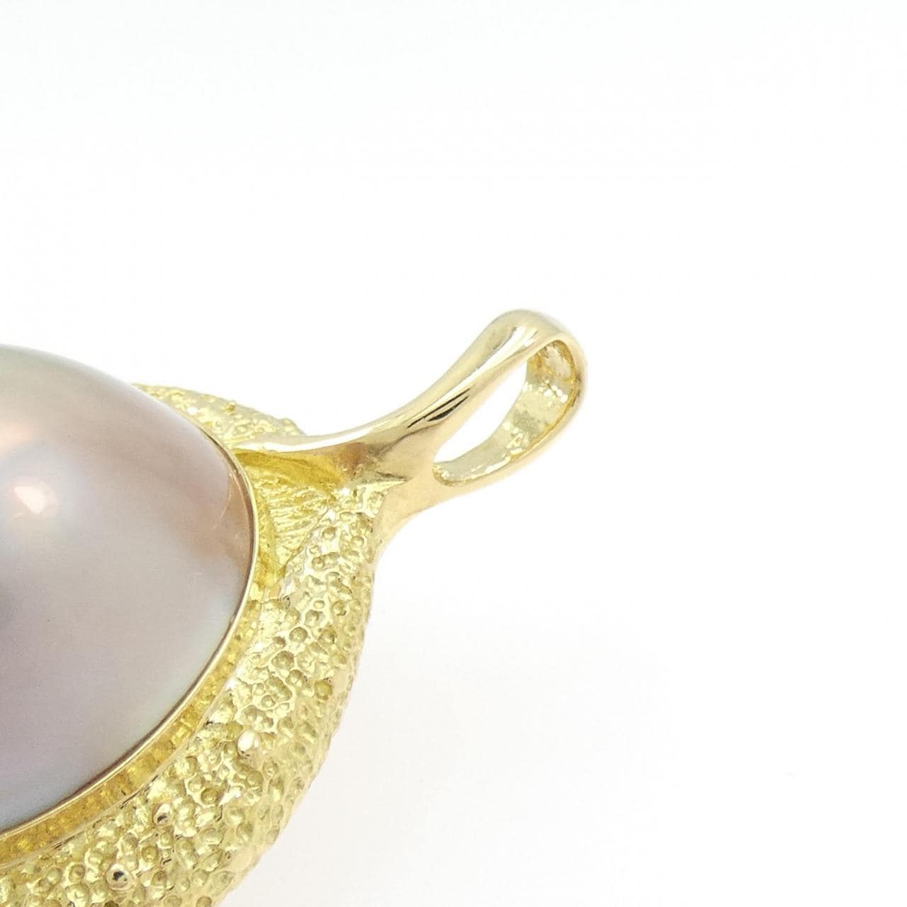 K18YG マベパール ブローチ