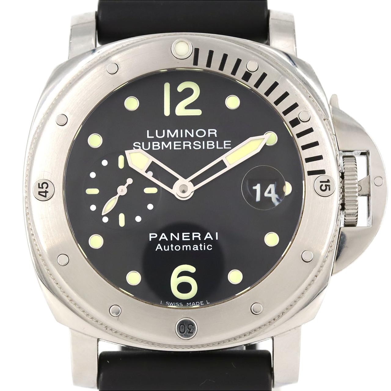 【ノーメンテナンス還元価格】パネライ ルミノールサブマーシブル PAM00024 SS 自動巻