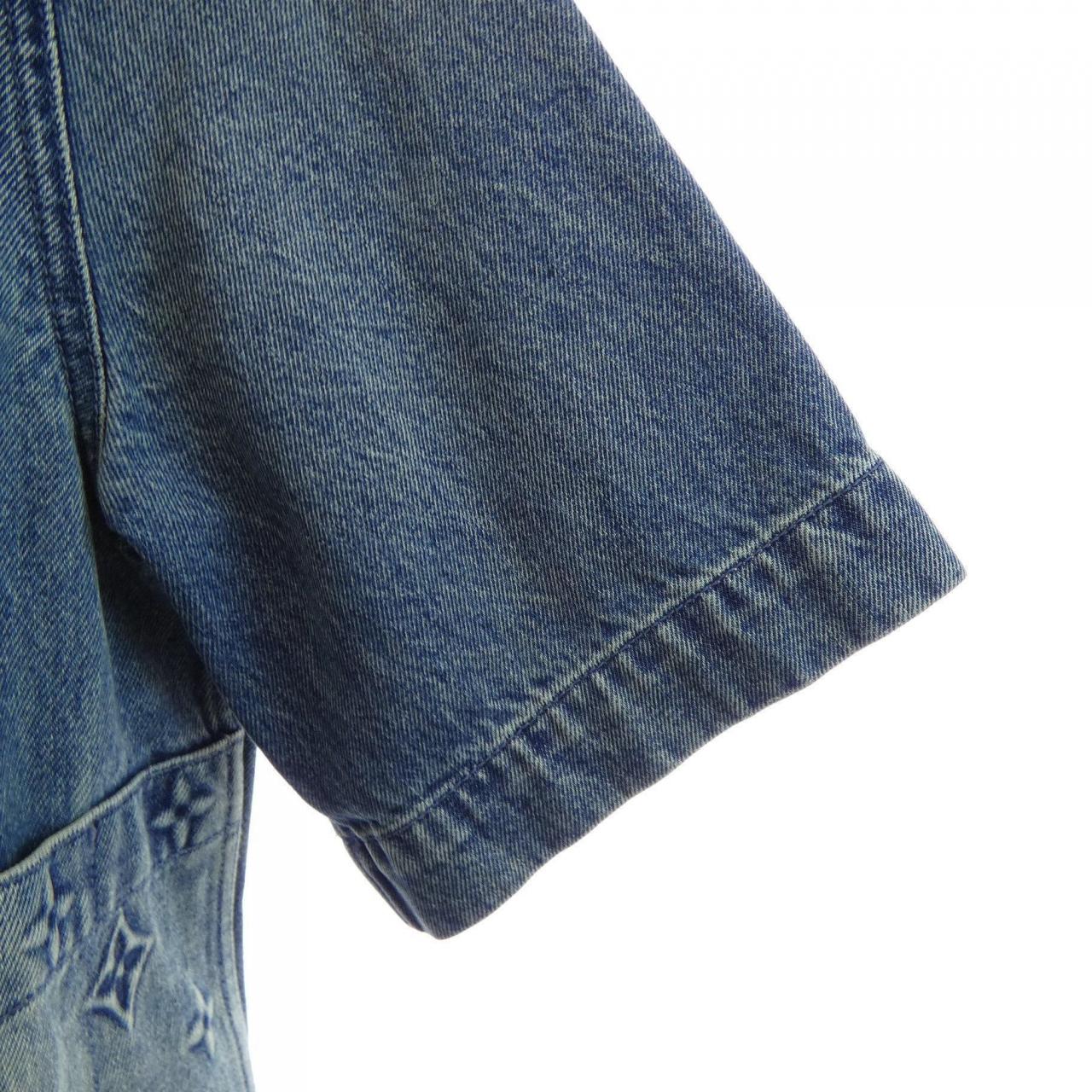 ルイヴィトン LOUIS VUITTON ショートスリーブデニムワークウエアシャツ HOS46WY38 デニムジャケット
