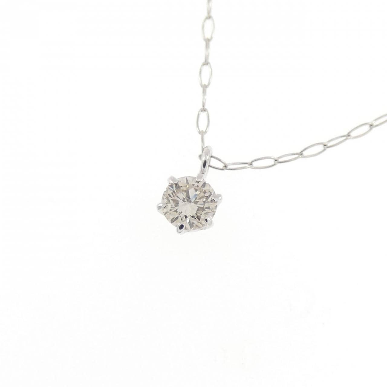 PT900/PT850 ダイヤモンド ネックレス 0.10CT