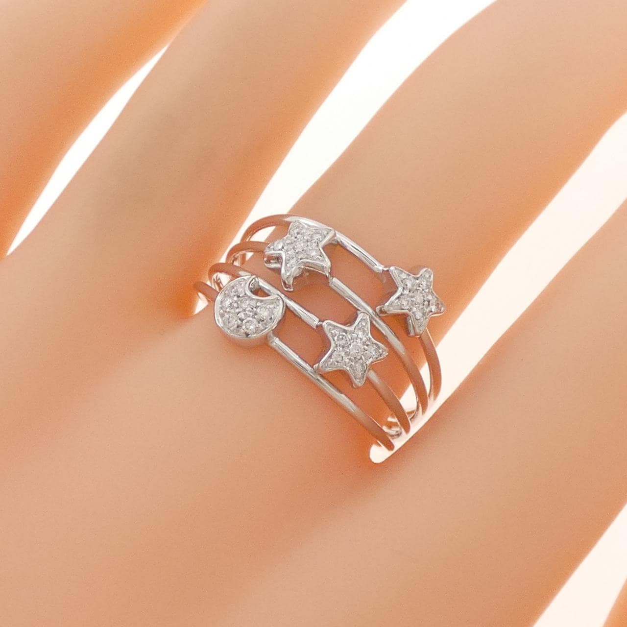 ポンテヴェキオ ダイヤモンド リング 0.18CT