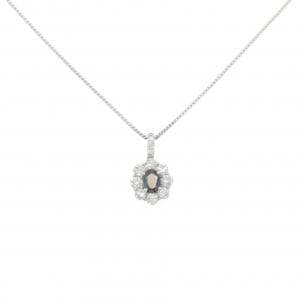 PT900/PT850 アレキサンドライト ネックレス 0.22CT