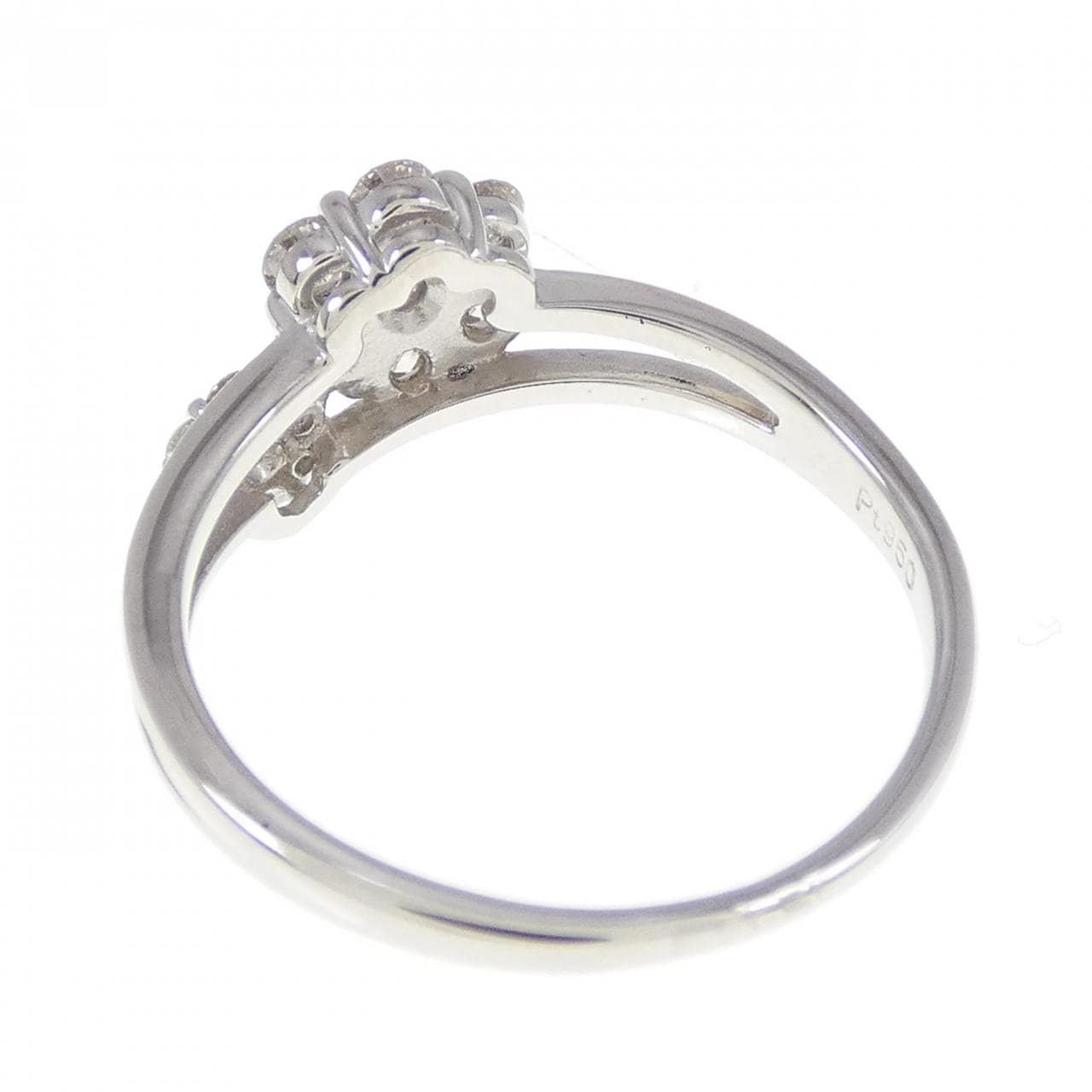 PT フラワー ダイヤモンド リング 0.29CT