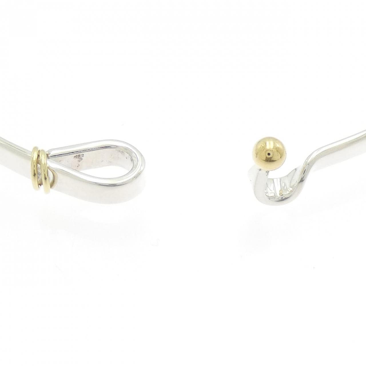 【ヴィンテージ】ティファニー フック&アイ バングル