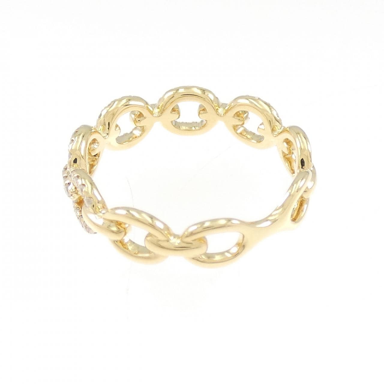 K18YG ダイヤモンド リング 0.20CT