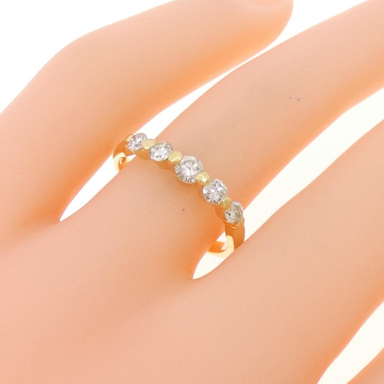 K18YG ダイヤモンド リング 0.50CT