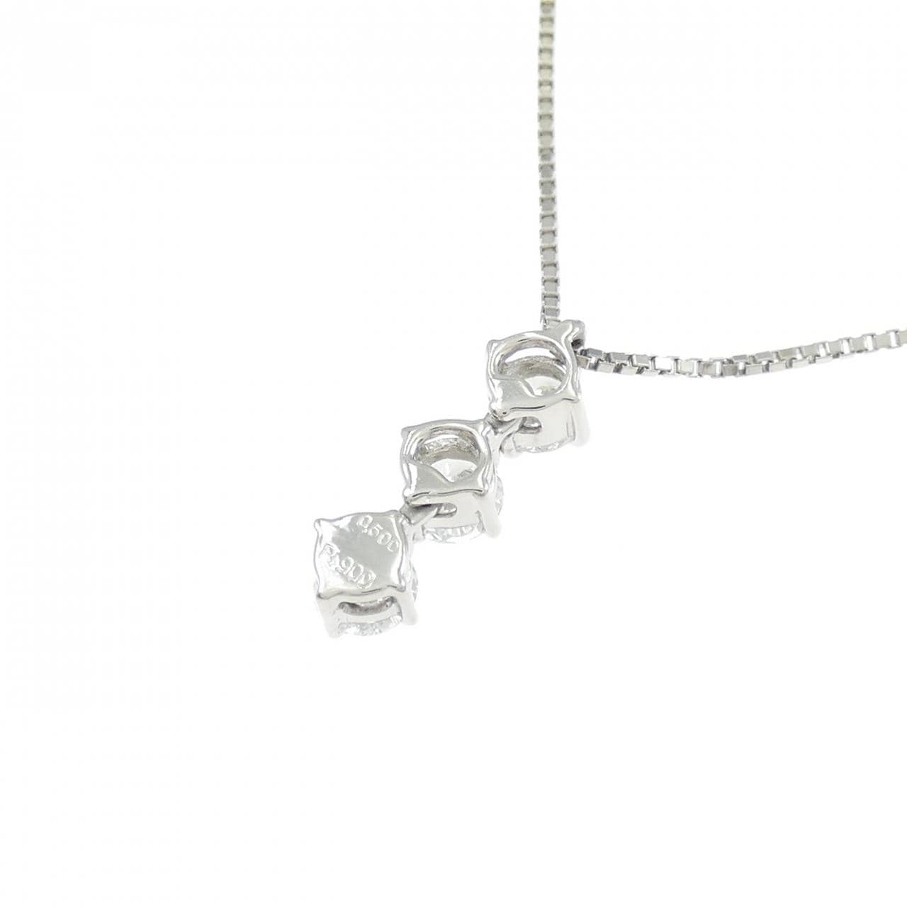 トリロジー ダイヤモンド ネックレス 0.500CT