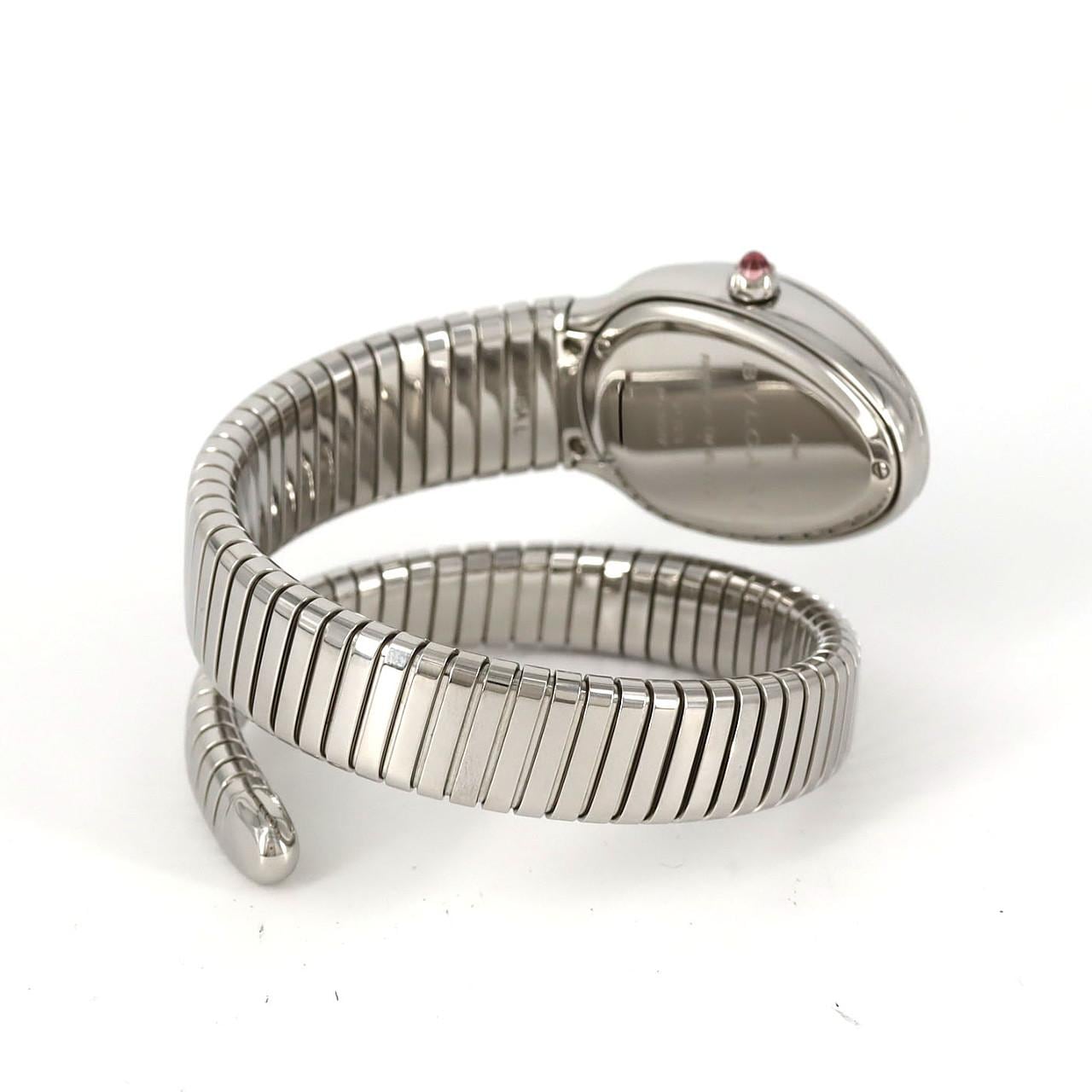 ブルガリ セルペンティトゥボガス Lサイズ SP35S/SP35BSS.1T/102826 SS クォーツ