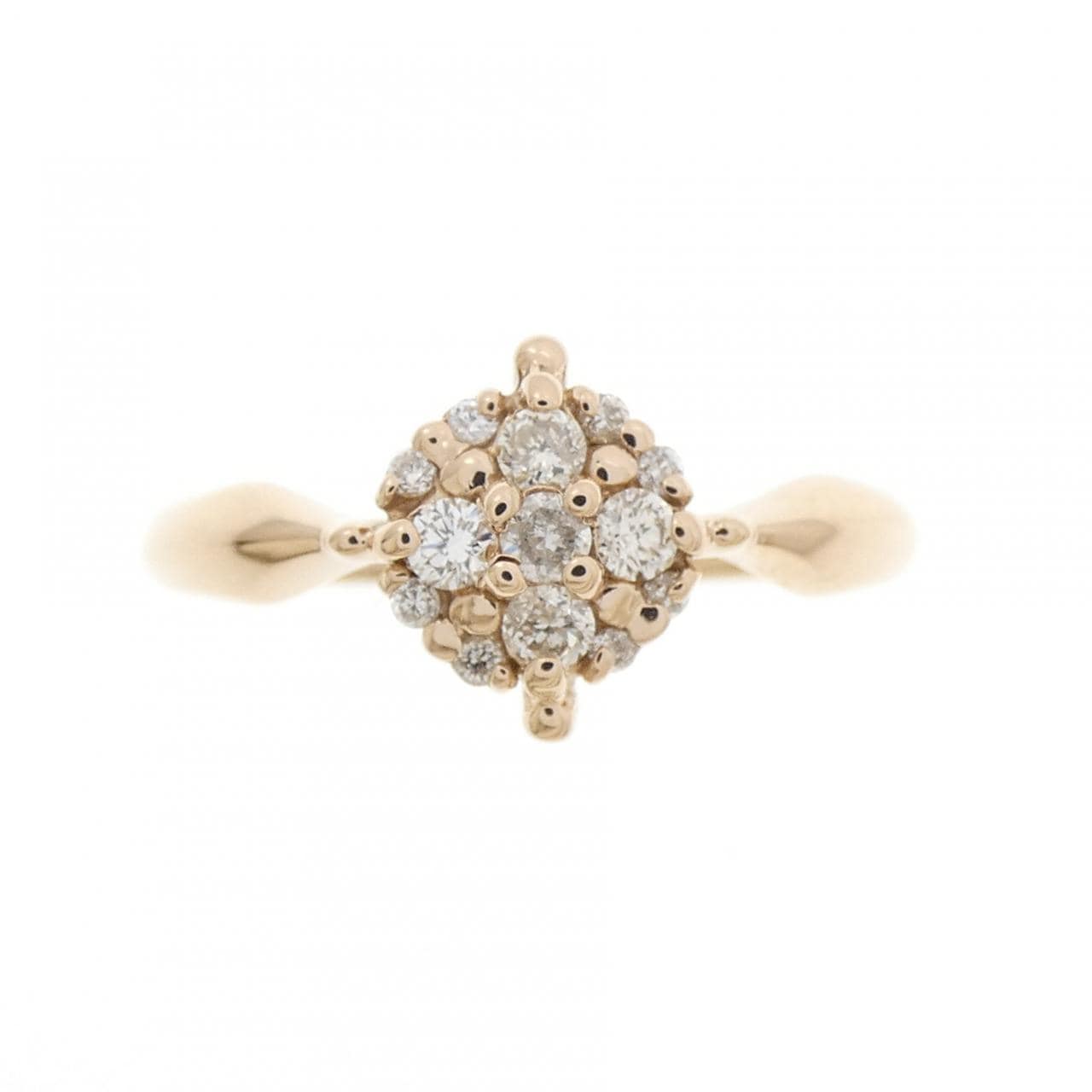 K18PG ダイヤモンド リング 0.20CT